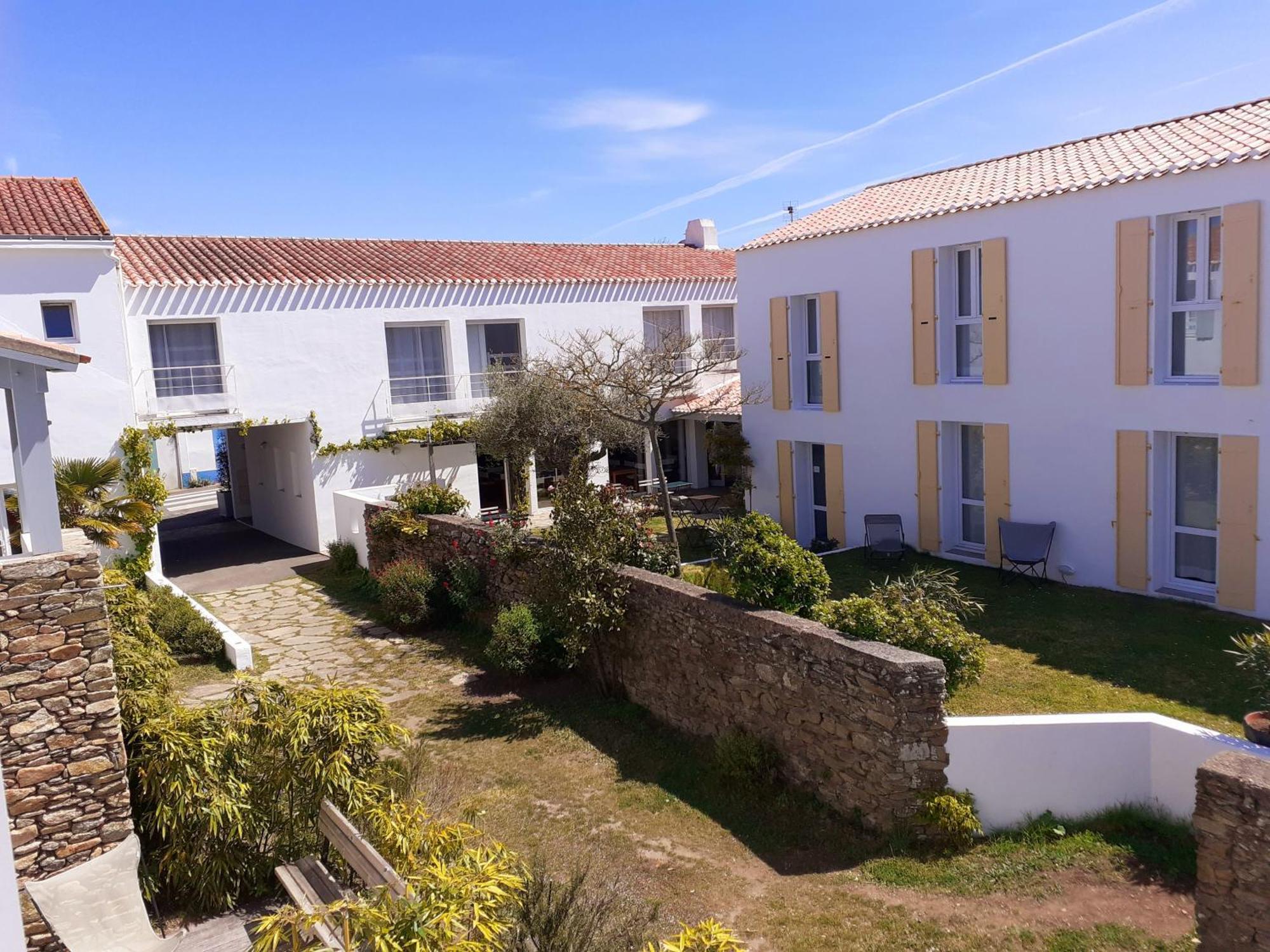 Hotel L'Escale A L'Ile D'Yeu Bagian luar foto